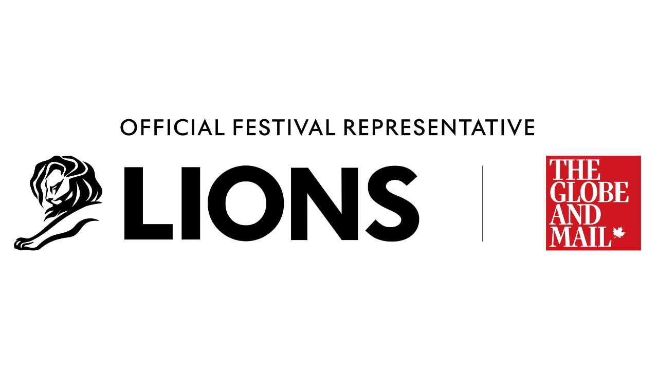 Cannes Lions and Globe and Mail logos